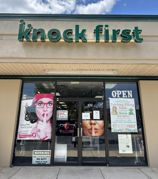 knock first adult store